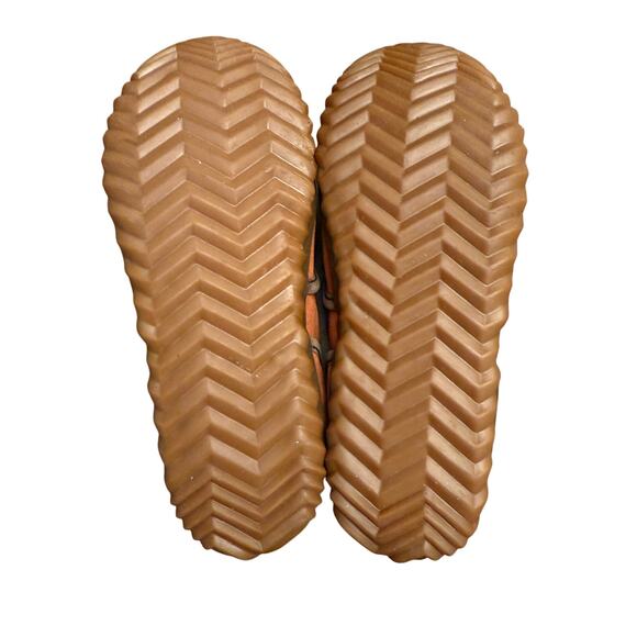 Sorel Tremblant Blanket Moccasins Womens 7 Brown Orange Slip-On Shoe Moc Slipper - Picture 6 of 6